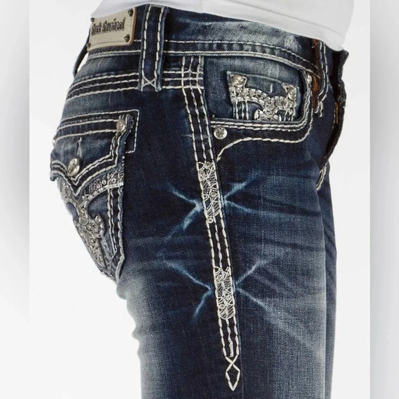 Rock Revival Berry Straight Stretch Jean size 28 by 31 inseam - Picture 6 of 13